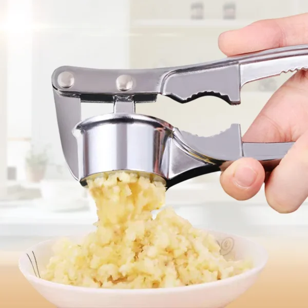 Handmatige RVS Knoflookpers – Knoflook Persen Zonder Moeite, Geen Geur op Handen