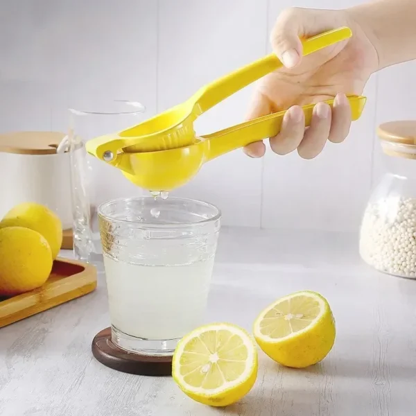 Presse-Agrumes Aluminium Professionnel – Jus Frais de Citron Orange et Lime en Secondes