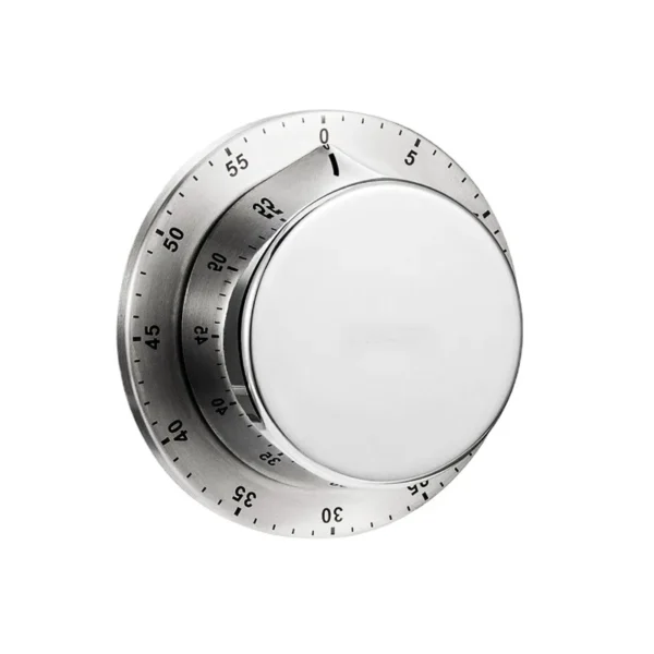 Mechanische Magnetische Kookwekker Roestvrij Staal — Geen Batterij, Vlinder Design, 60 Min