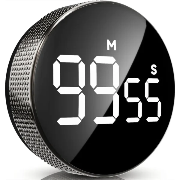 Magnetische LED Kookwekker – Seconde-Precisie voor Perfecte Bereidingstijden