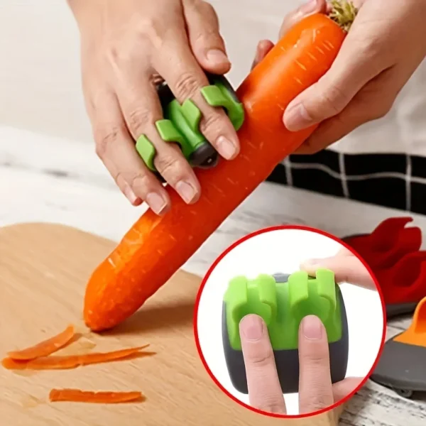 Éplucheur Légumes Inox Premium – Lame Suisse Ultra-Tranchante pour Tous Légumes