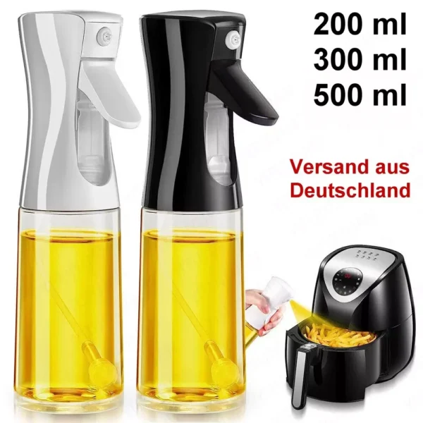 Herlaadbare Inox Olijfolie Verstuiver – Precies Spray Nul Verspilling